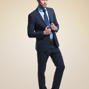 Blue Slim-Fit Suit